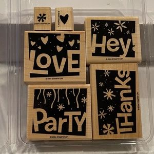 Stampin’ UP! WORD PLAY 2004 NEVER USED
